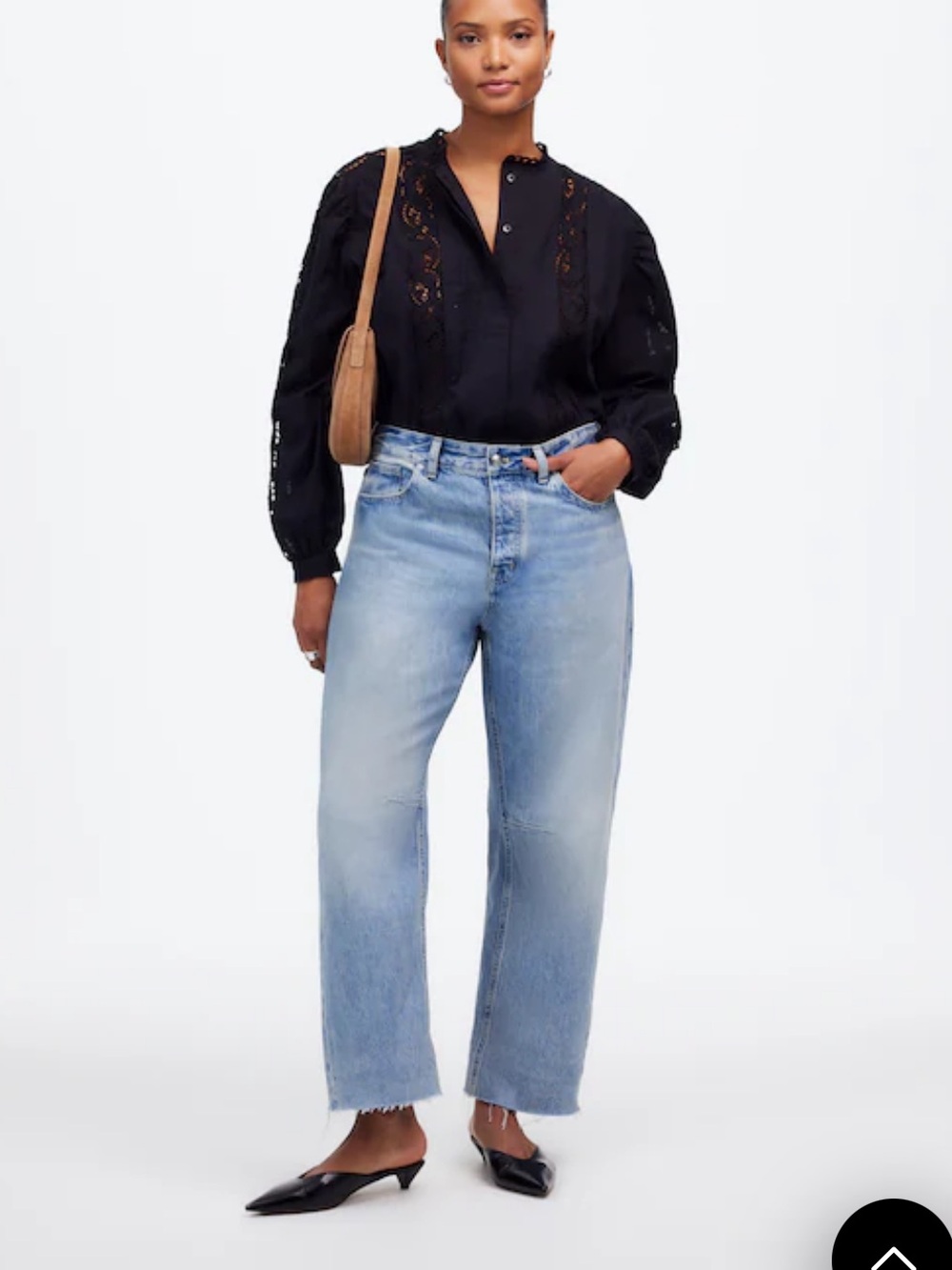 Madewell barrel jeans